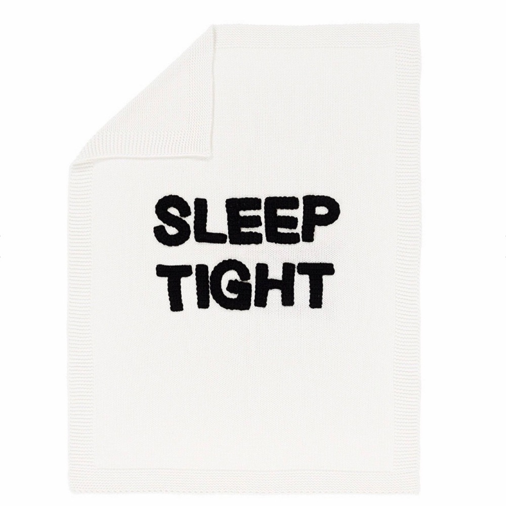 Pottery Barn 'Sleep Tight' Blanket